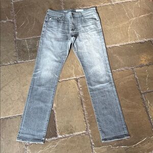 Men's AG “The Everett Slim Straight Jeans Light Gray 31R